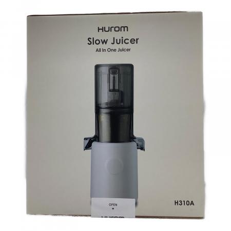 ヒューロム スロージューサー H310A HUROM ジューサー チャコール HUROM（ヒューロム） スロージューサー H310A コールドプレス 低速