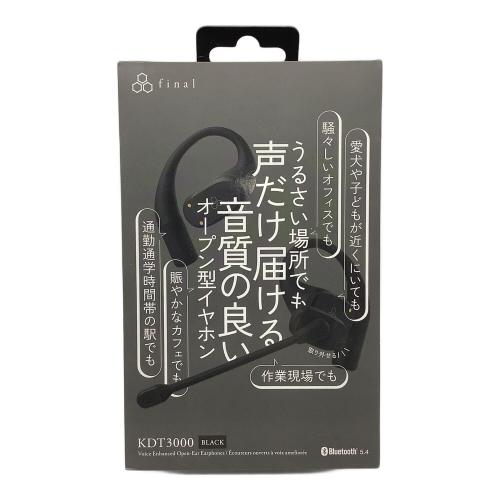 final (ファイナル) イヤホン KDT3000
