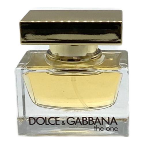 DOLCE & GABBANA (ドルチェ＆ガッバーナ) オードパルファム  30ml the one