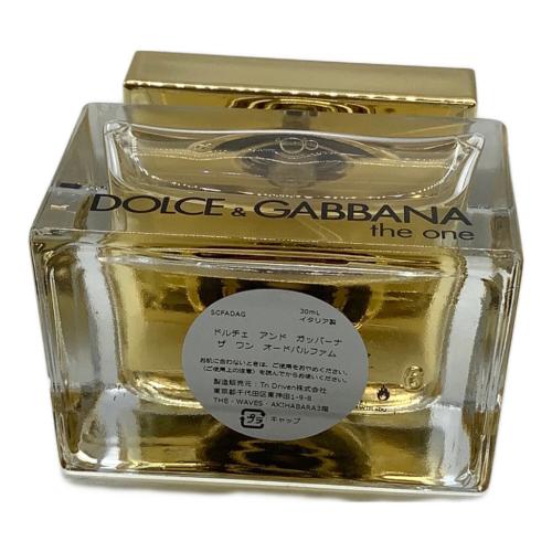 DOLCE & GABBANA (ドルチェ＆ガッバーナ) オードパルファム  30ml the one