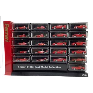 DYDO (ダイドー) 1/64 フェラーリF1 ダイキャストモデルコレクションケース ダイキャストカー