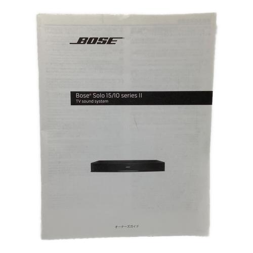 BOSE (ボーズ) スピーカー Solo 10 series Ⅱ TV sound system