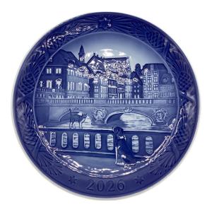 ROYAL COPENHAGEN (ロイヤル・コペンハーゲン) イヤープレート　マーブルブリッジ　2026