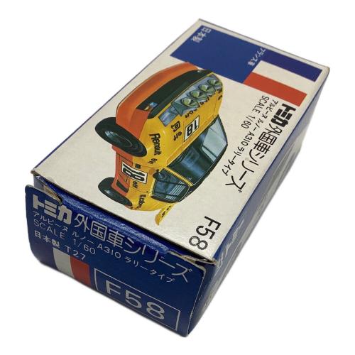 TOMY (トミー) 青箱 トミカ アルピーヌ ルノーA310 ラリータイプ