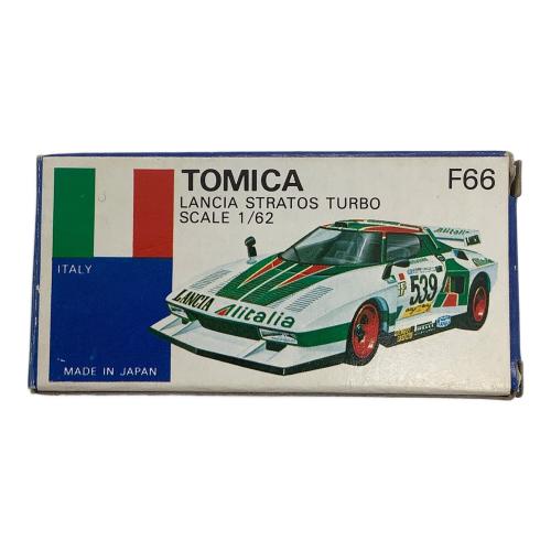 TOMY (トミー) 青箱 トミカ ランチア ストラスト ターボ F66