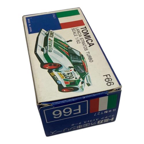 TOMY (トミー) 青箱 トミカ ランチア ストラスト ターボ F66