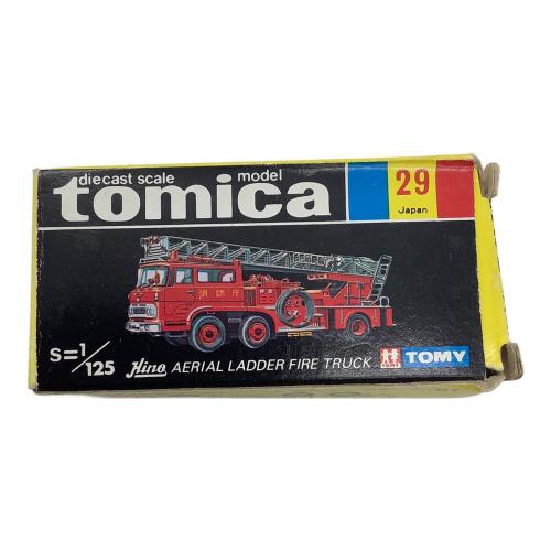 TOMY (トミー) 黒箱 トミカ 日野ハシゴ消防車