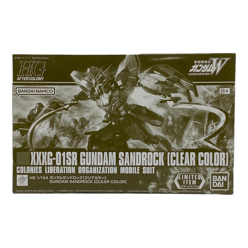 BANDAI (バンダイ) ガンダムサンドロック[クリアカラー] ガンプラ HG 1