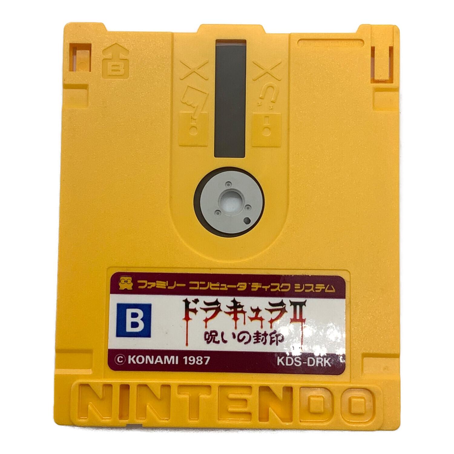 ドラキュラⅡ 呪いの封印 ディスクカード ファミコン用ソフト