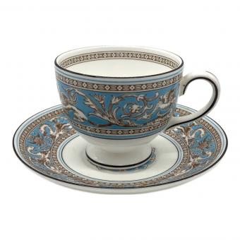 Wedgwood (ウェッジウッド) カップ&ソーサー フロレンティーン・ターコイズ