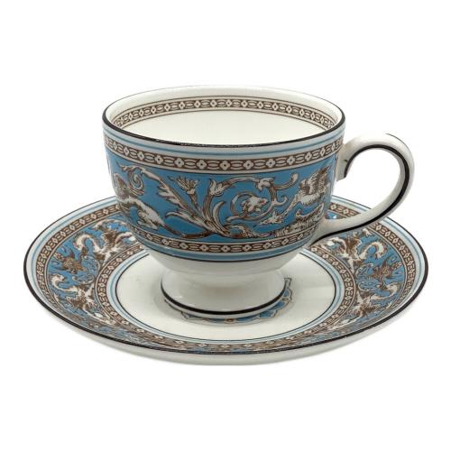 Wedgwood (ウェッジウッド) カップ&ソーサー フロレンティーン・ターコイズ