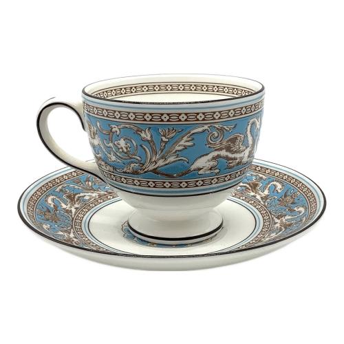 Wedgwood (ウェッジウッド) カップ&ソーサー フロレンティーン・ターコイズ