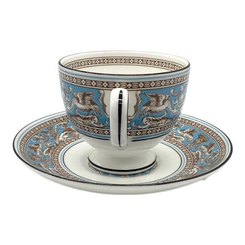 Wedgwood (ウェッジウッド) カップ&ソーサー フロレンティーン・ターコイズ