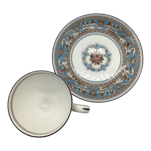 Wedgwood (ウェッジウッド) カップ&ソーサー フロレンティーン・ターコイズ