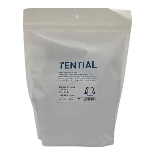 TENTIAL トップス BAKUNE 長袖クルーネックシャツ ダークグレー S～M  トップス 未使用