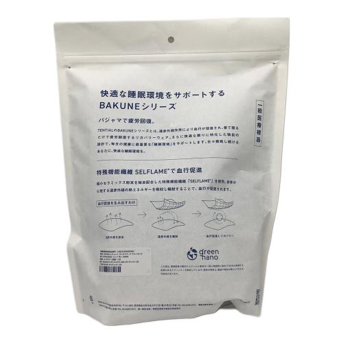 TENTIAL (テンシャル バクネ) リカバリーウェア BAKUNE スウェットメンズロングスリーブクルーネックダークグレー(S) 未使用