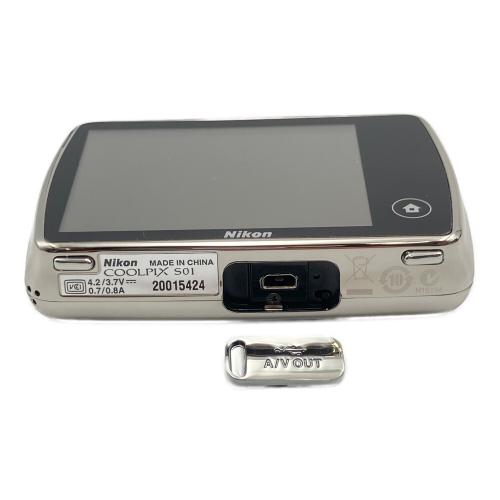 Nikon (ニコン) コンパクトデジタルカメラ COOLPIX S01