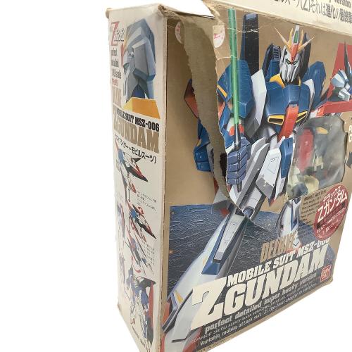 BANDAI (バンダイ) デラックス Zガンダム 「機動戦士Zガンダム」 1/100 アクションフィギュア アクションフィギュア ヤケ有