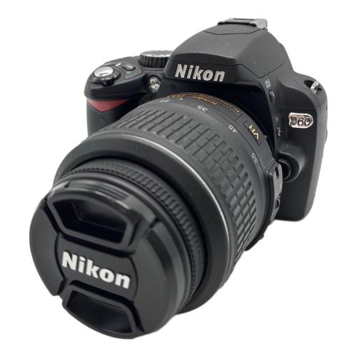 Nikon (ニコン) デジタル一眼レフカメラ D-60 ※ジャンク品(充電器不良の為動作未確認)