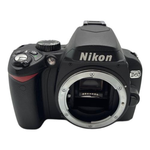 Nikon (ニコン) デジタル一眼レフカメラ D-60 ※ジャンク品(充電器不良の為動作未確認)