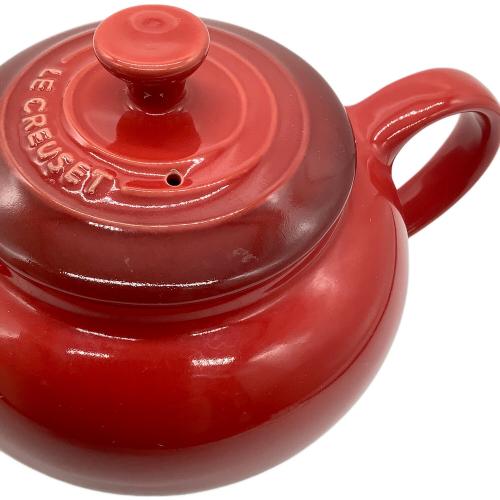 LE CREUSET (ルクルーゼ) SMALL TEAPOT AND SET OF 4 CUPS