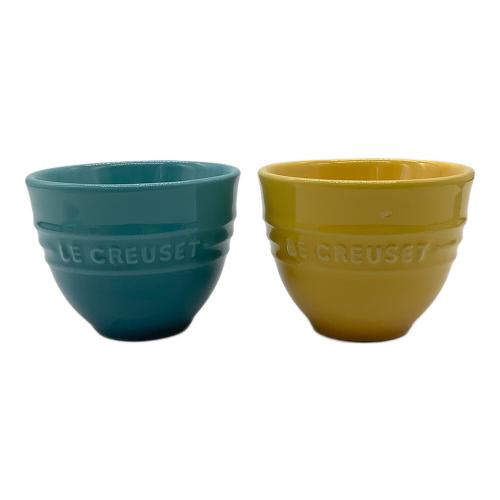 LE CREUSET (ルクルーゼ) SMALL TEAPOT AND SET OF 4 CUPS
