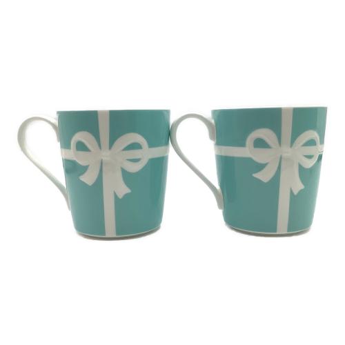 TIFFANY & Co. (ティファニー) マグカップ ブルーリボン