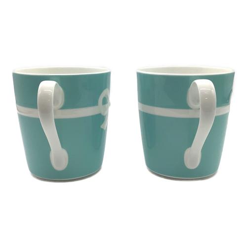 TIFFANY & Co. (ティファニー) マグカップ ブルーリボン