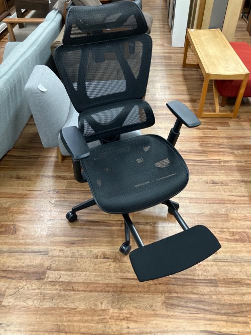 ニトリ オフィスチェア OC707 ブラック エラストマー