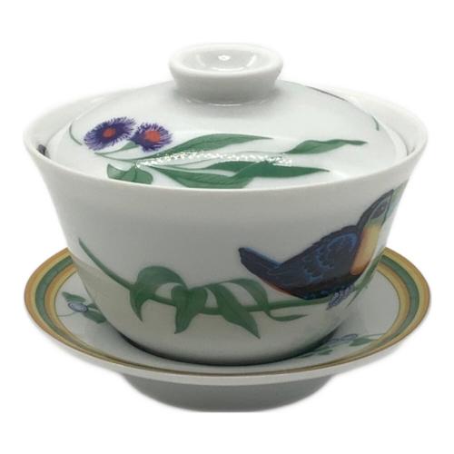 HERMES (エルメス) 蓋付アジアンティーカップ Toucans