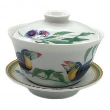HERMES (エルメス) 蓋付アジアンティーカップ Toucans｜トレファクONLINE