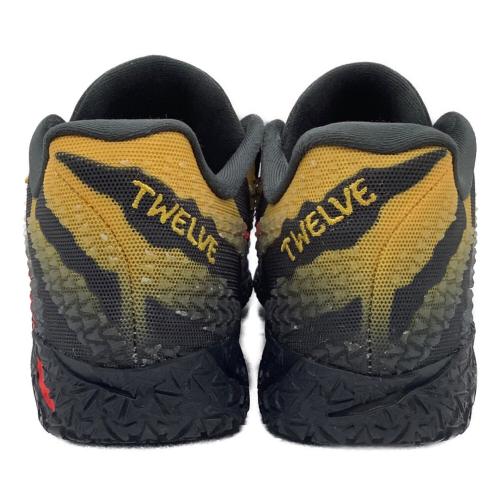 NIKE (ナイキ) バスケットボールシューズ IU7239-001 Ja 3 "Raptor" メンズ SIZE 28cm ブラック×イエロー×レッド
