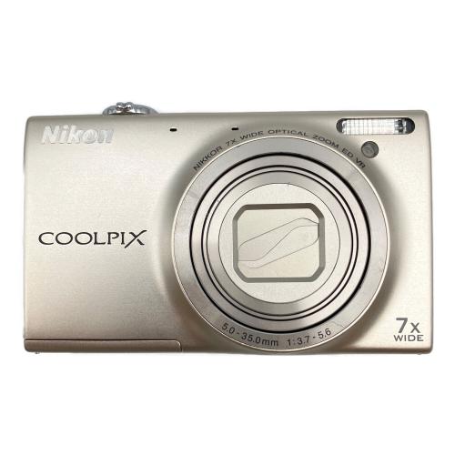 Nikon (ニコン) コンパクトデジタルカメラ COOLPIX S6100
