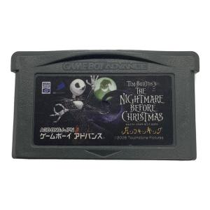ディースリー・パブリッシャー　ナイトメア・ビフォア・クリスマス パンプキンキング ゲームボーイアドバンス用ソフト