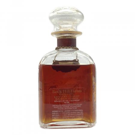 Rock Hill Farms 古酒　ロックヒルファームス　バーボンウイスキー Rock Hill Farms (ロックヒルファーム) SINGLEBARREL バーボン 750ml