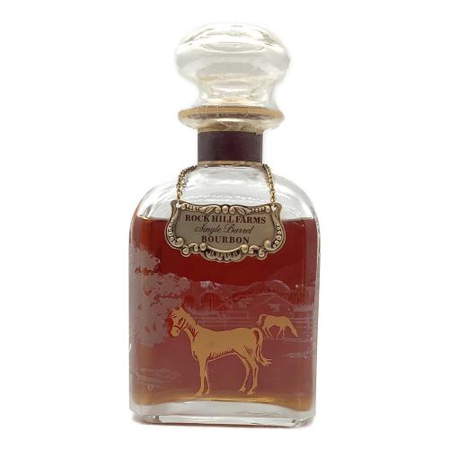 Rock Hill Farms (ロックヒルファーム) SINGLEBARREL バーボン 750ml