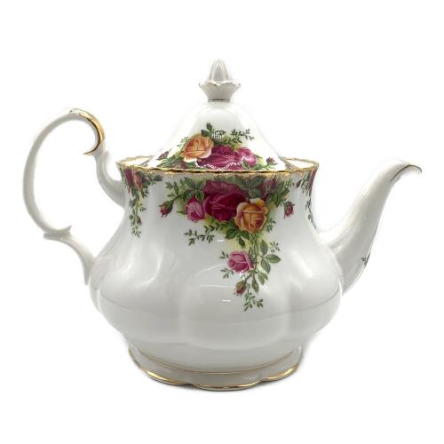 ROYAL ALBERT (ロイヤルアルバート) ティーポット オールドカントリーローズ