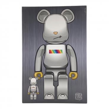 BEAR BRICK (ベアブリック) 人形 @ Π パンダ 400% 三越伊勢丹限定/WWF