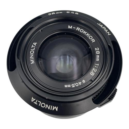 MINOLTA (ミノルタ) レンジファインダーカメラ CLE レンズ28mm F2.8