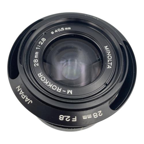 MINOLTA (ミノルタ) レンジファインダーカメラ CLE レンズ28mm F2.8
