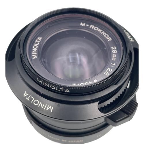 MINOLTA (ミノルタ) レンジファインダーカメラ CLE レンズ28mm F2.8