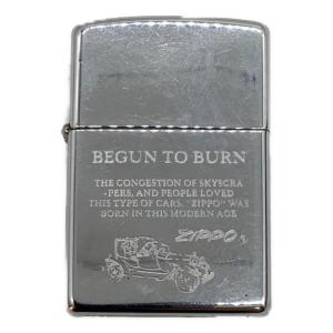 ZIPPO (ジッポ) オイルライター 2005年製 BEGUN TO BURN