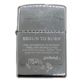 ZIPPO (ジッポ) オイルライター 2005年製 BEGUN TO BURN