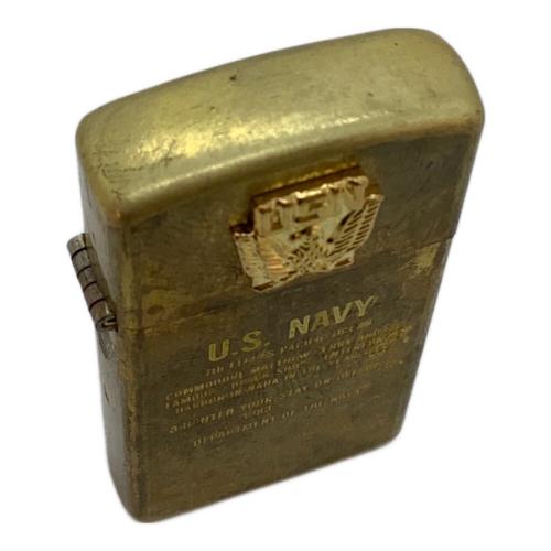 ZIPPO (ジッポ) オイルライター 1993年製 アメリカ海軍 USN 第7艦隊 スリムタイプ