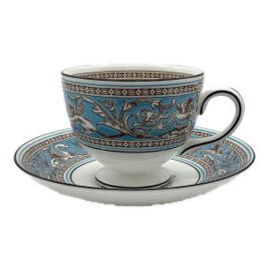 Wedgwood (ウェッジウッド) カップ&ソーサー フロレンティーン・ターコイズ