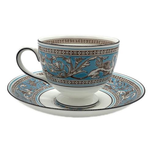 Wedgwood (ウェッジウッド) カップ&ソーサー フロレンティーン・ターコイズ