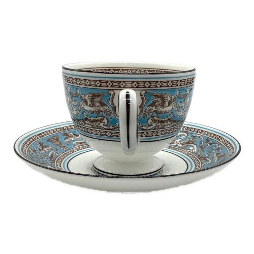 Wedgwood (ウェッジウッド) カップ&ソーサー フロレンティーン・ターコイズ