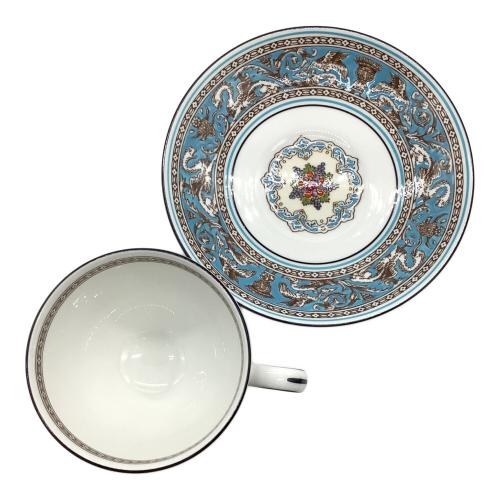 Wedgwood (ウェッジウッド) カップ&ソーサー フロレンティーン・ターコイズ