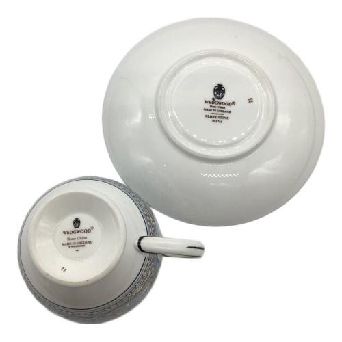 Wedgwood (ウェッジウッド) カップ&ソーサー フロレンティーン・ターコイズ