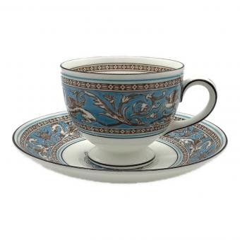 Wedgwood (ウェッジウッド) カップ&ソーサー フロレンティーン・ターコイズ